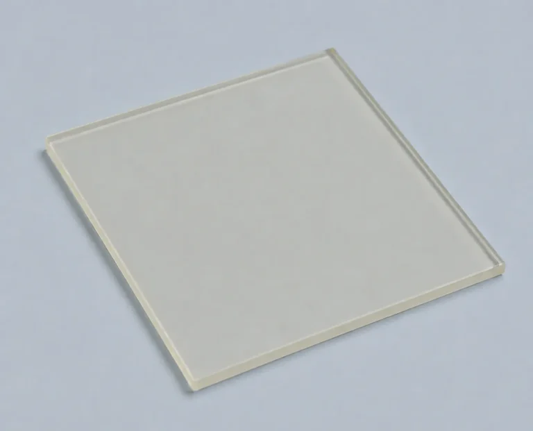 Custom ITO coating specifications including sheet resistance, film thickness, substrate selection, and selective coating for semiconductor and optical applications.