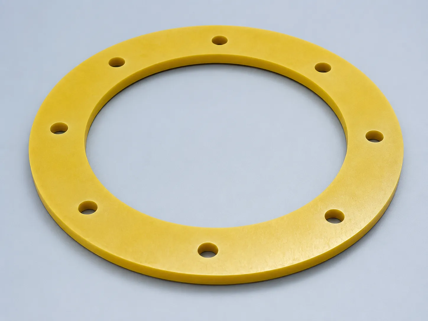 Precision machined Mg-PSZ magnesia partially stabilized zirconia ceramic component Image Caption