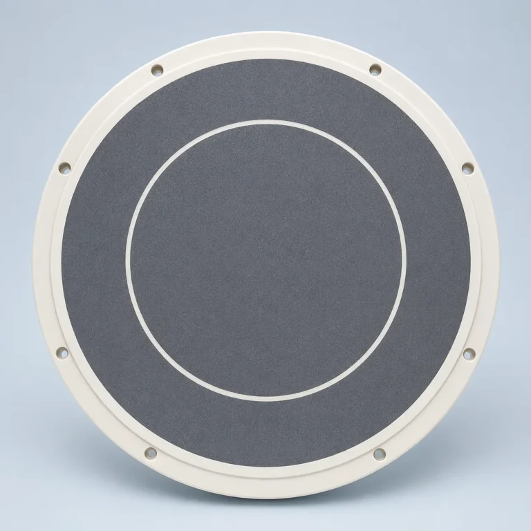 Porous ceramic wafer grinding chuck for wafer thinning