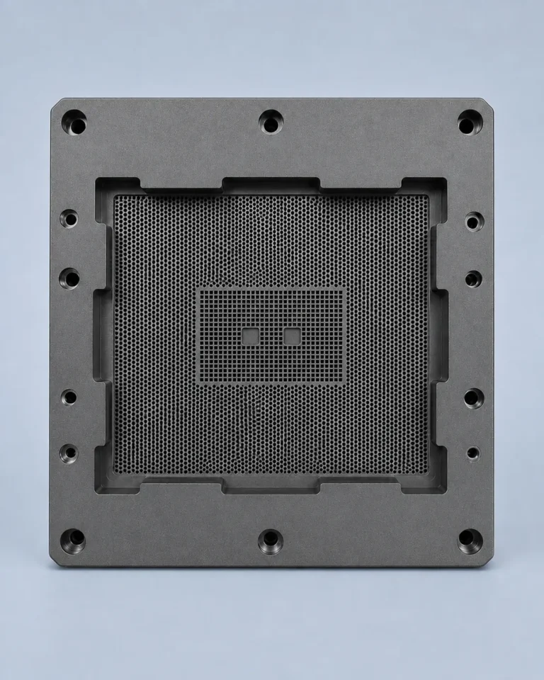 Precision machined BGA IC Test Socket with high-density Probe Guide for semiconductor testing