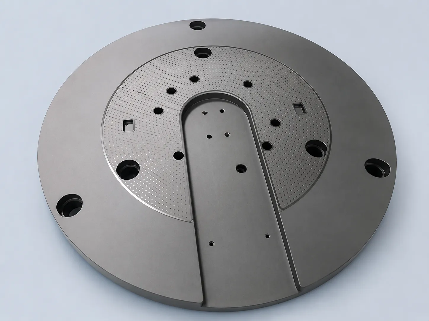 Silicon carbide wafer pin chuck with dense micro-bump surface for semiconductor equipment